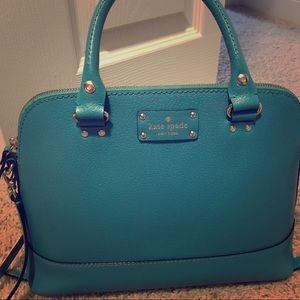 Teal Kate Spade Satchel